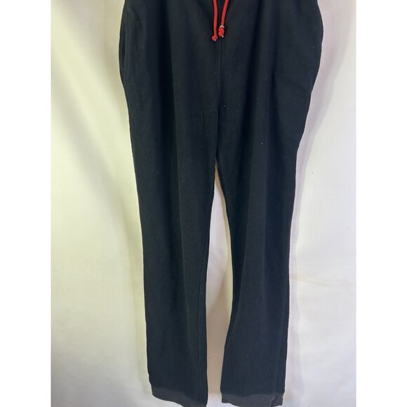 Vintage 90s Marlboro Black Fleece Compass Drawstring Joggers Jogger Pant - Picture 3 of 7